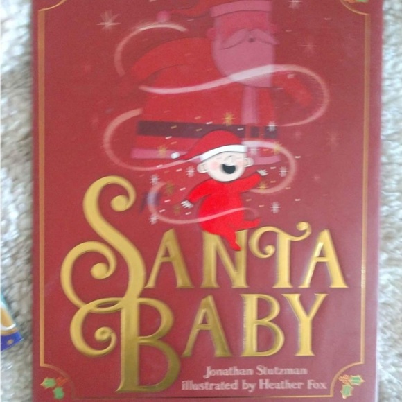 Children's lot of Christmas books, 3 stories & 1 activity book (unused), elf - Picture 3 of 8